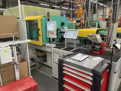 Arburg 470H, integrierte HK -Regler, Kistler Innendrucküberwachung,